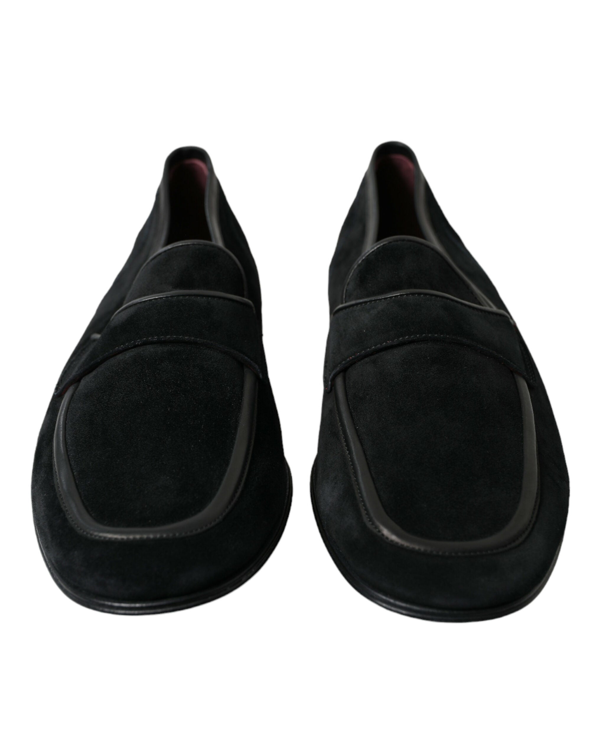 Dolce & Gabbana Black Velvet Slip On Loafers Dress Shoes -   -  Dolce & Gabbana.