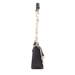 Michael Kors Carmen Small Black Haircalf Pouchette Shoulder Crossbody Bag -  Luxury Cross Body Bag for Women -  Michael Kors.