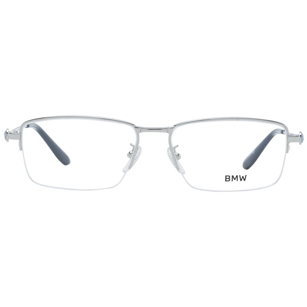 BMW Silver Men Glasses Frame -   -  BMW.