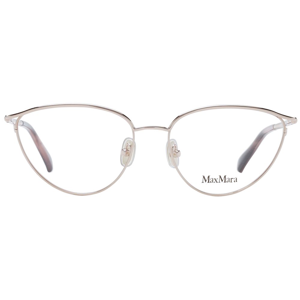 Max Mara Rose Gold Women Glasses Frame -   -  Max Mara.