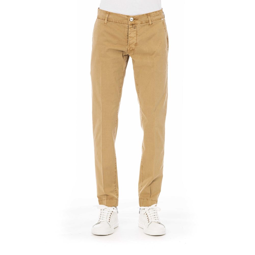 Jacob Cohen Beige Cotton Men Pant -   -  Jacob Cohen.