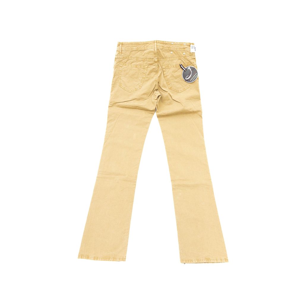 Jacob Cohen Beige Cotton Men Jeans -   -  Jacob Cohen.
