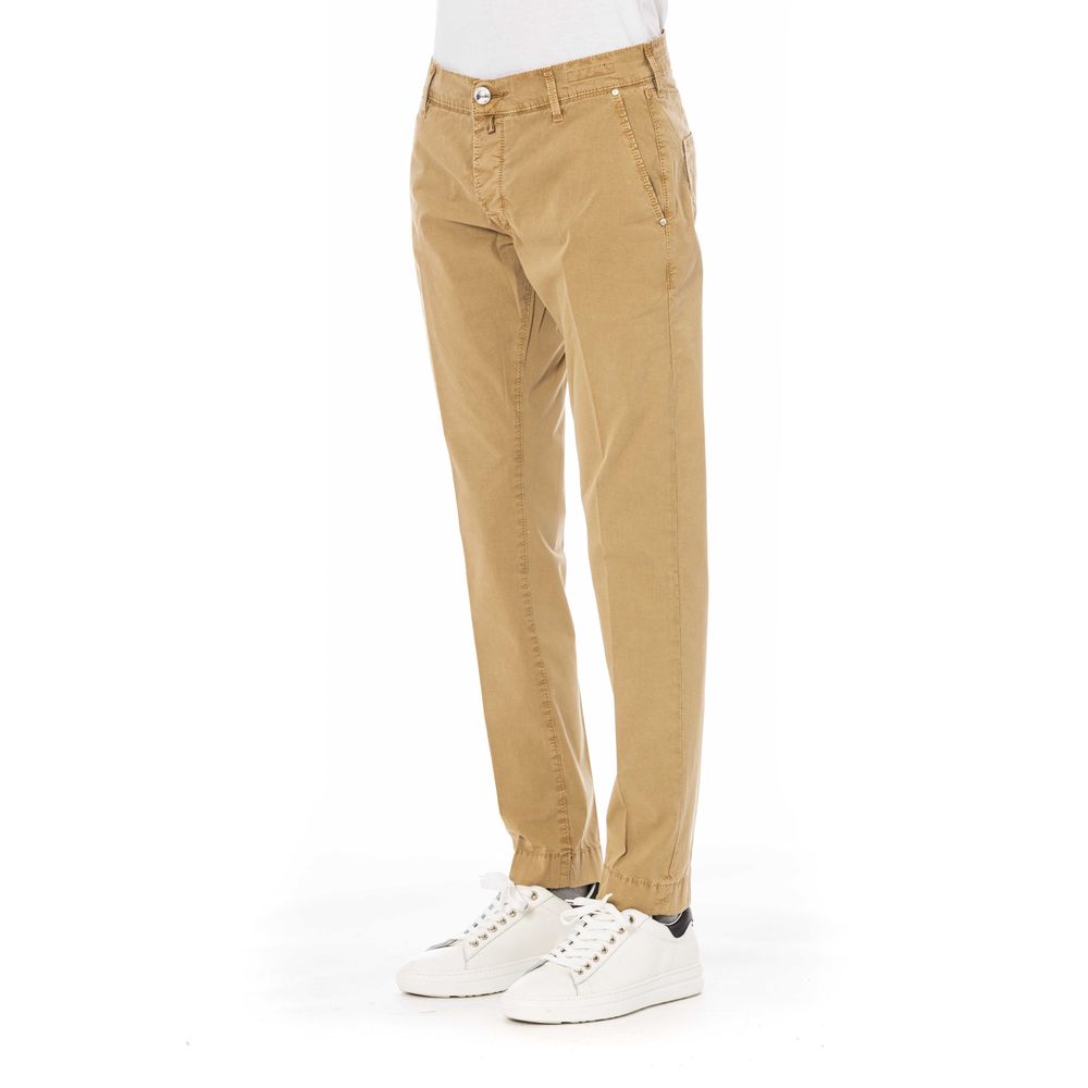 Jacob Cohen Beige Cotton Men Pant -   -  Jacob Cohen.