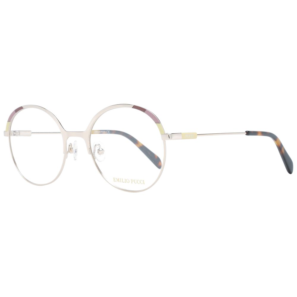 Emilio Pucci Gold Women Glasses Frame -   -  Emilio Pucci.