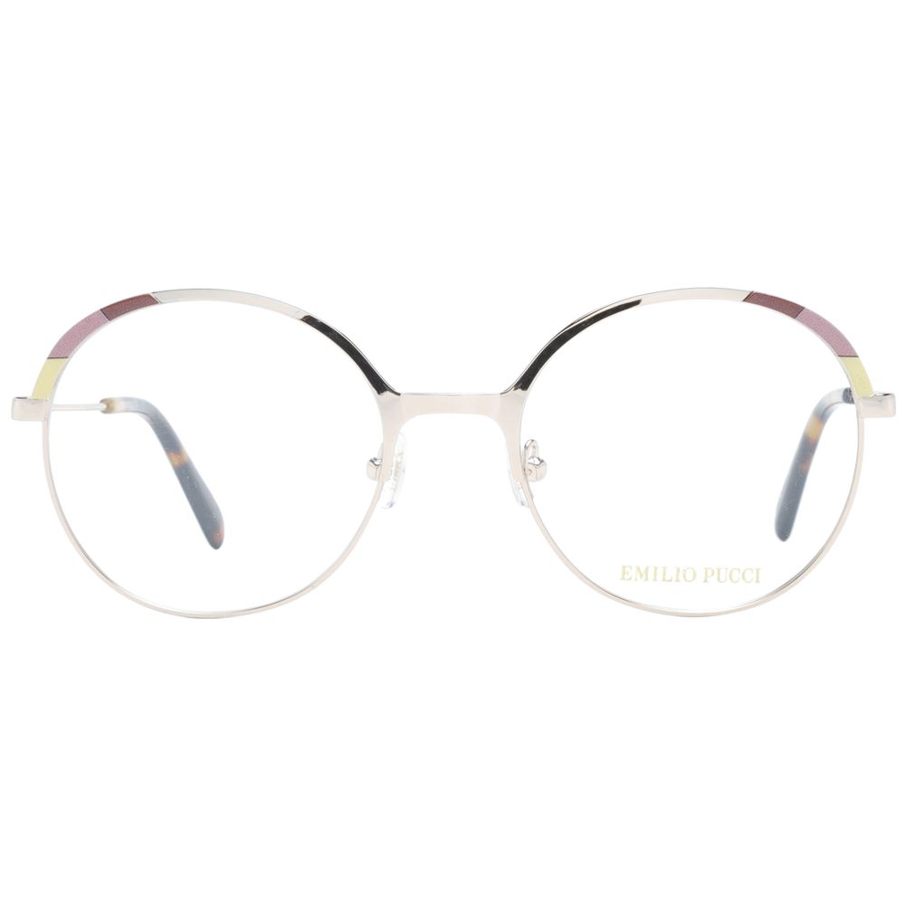 Emilio Pucci Gold Women Glasses Frame -   -  Emilio Pucci.