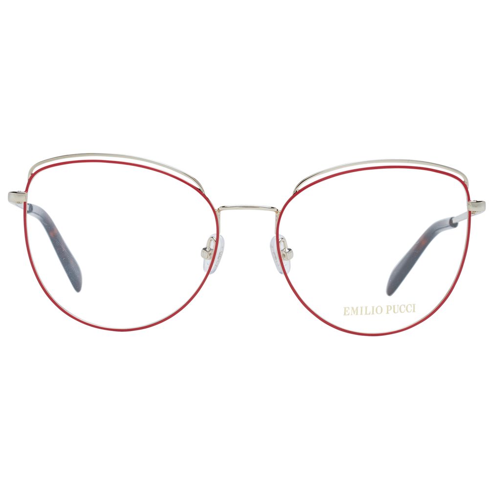 Emilio Pucci Red Women Glasses Frame -   -  Emilio Pucci.