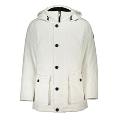 Hugo Boss White Polyamide Men Jacket -   -  Hugo Boss.