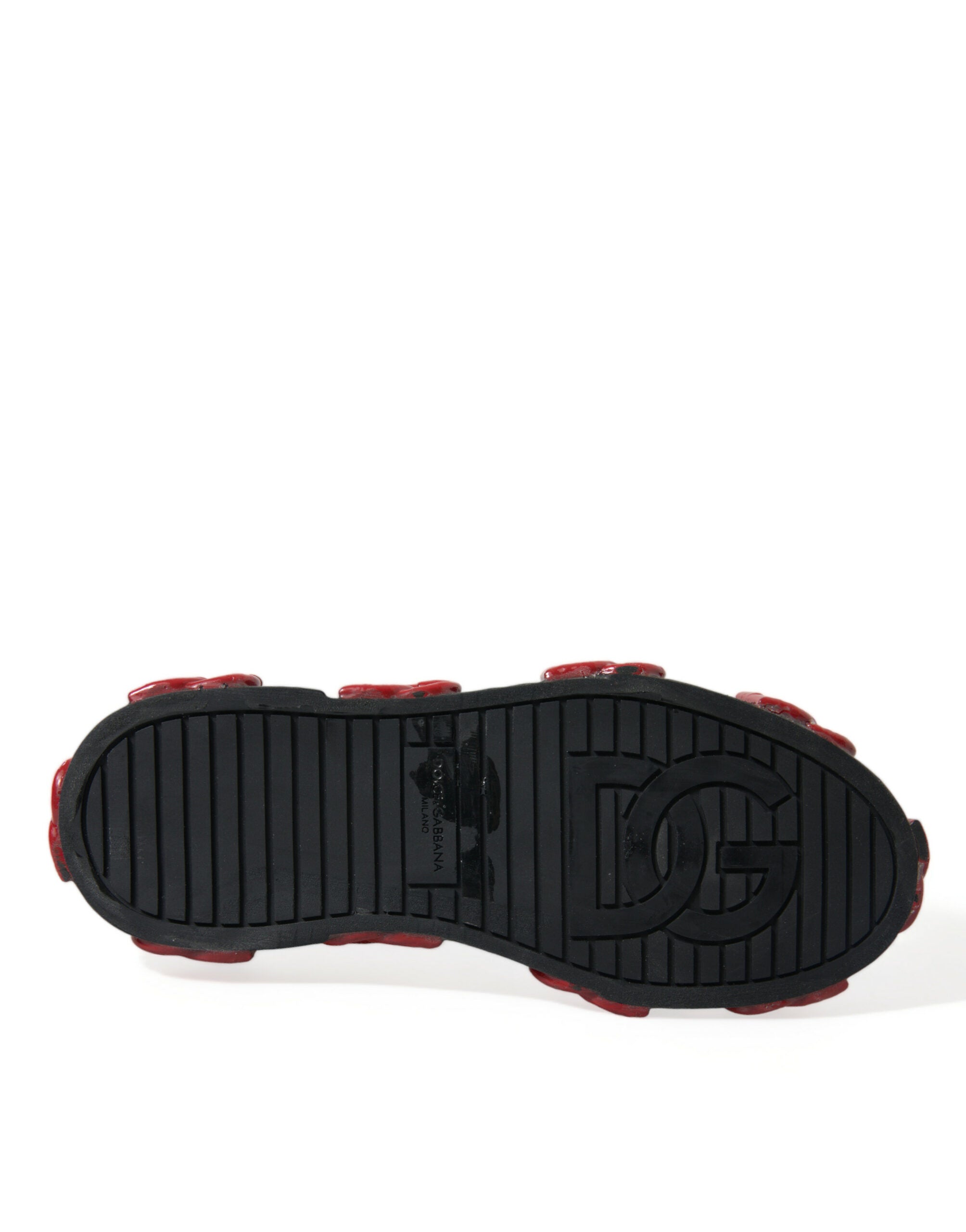 Dolce & Gabbana Multicolor Camouflage High Top Sneakers Shoes -   -  Dolce & Gabbana.