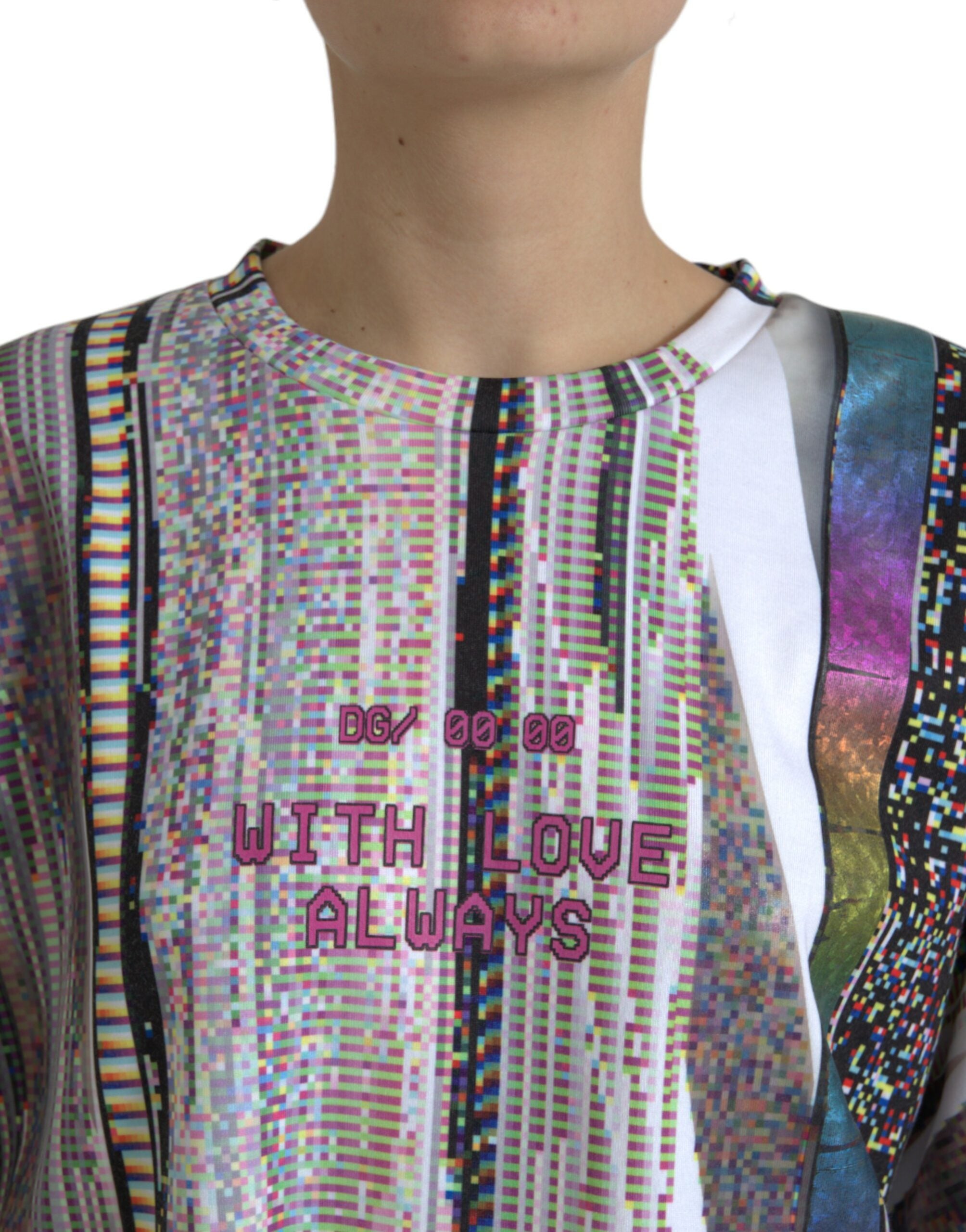 Dolce & Gabbana Multicolor With Love Always Print T-shirt -   -  Dolce & Gabbana.