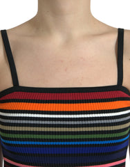 Dolce & Gabbana Multicolor Stripes Spaghetti Strap Tank Top -   -  Dolce & Gabbana.
