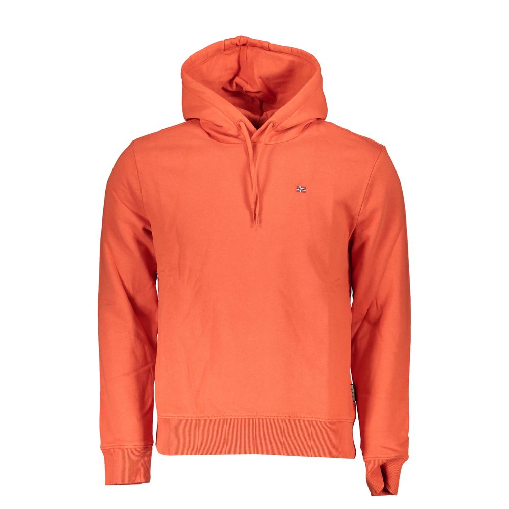 Napapijri Chic Pink Fleece Hooded Sweatshirt -   -  Napapijri.