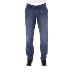 Trussardi Jeans Blue Cotton Men Jeans -   -  Trussardi Jeans.