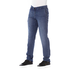 Trussardi Jeans Blue Cotton Men Jeans -   -  Trussardi Jeans.