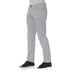 Trussardi Jeans Gray Cotton Men Jeans -   -  Trussardi Jeans.