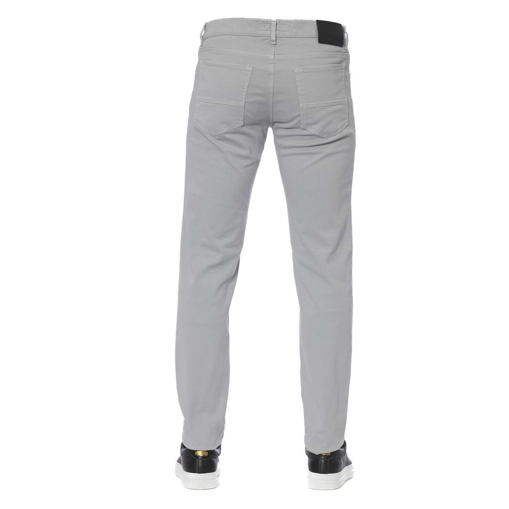 Trussardi Jeans Gray Cotton Men Jeans -   -  Trussardi Jeans.