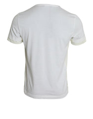 Dolce & Gabbana White Cotton Pocket Short Sleeves T-shirt -   -  Dolce & Gabbana.