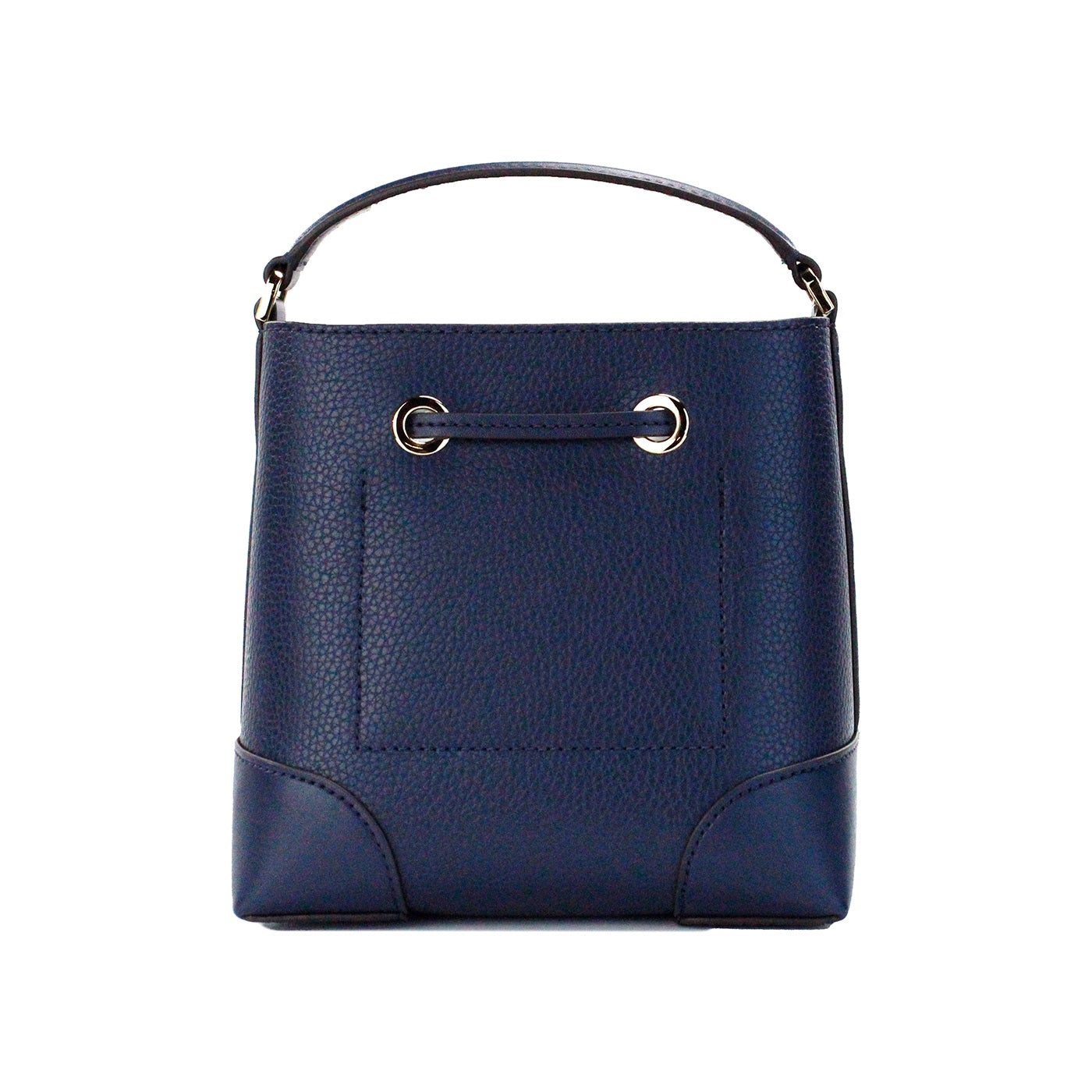 Michael Kors Mercer Small Navy Pebbled Leather Bucket Crossbody Bag Purse -  Luxury Cross Body Bag for Women -  Michael Kors.
