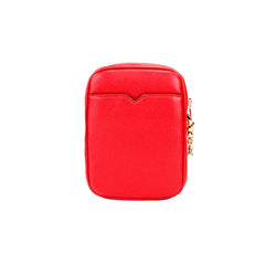 Michael Kors Jet Set Bright Red Pebbled Leather North South Chain Crossbody Bag -  Luxury Cross Body Bag for Women -  Michael Kors.