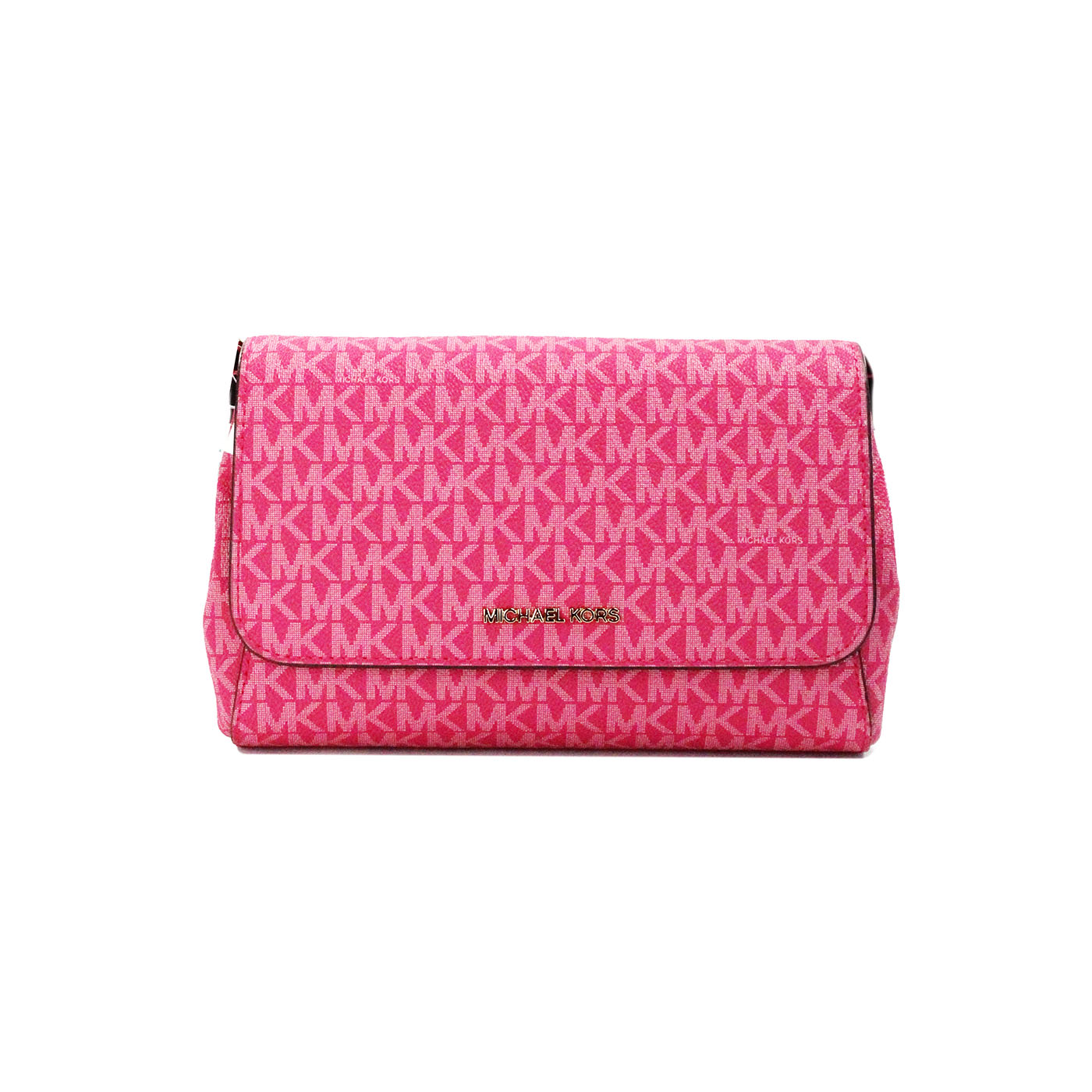 Michael Kors Jet Set Medium Electric Pink Convertible Pouchette Crossbody Bag -  Luxury Cross Body Bag for Women -  Michael Kors.