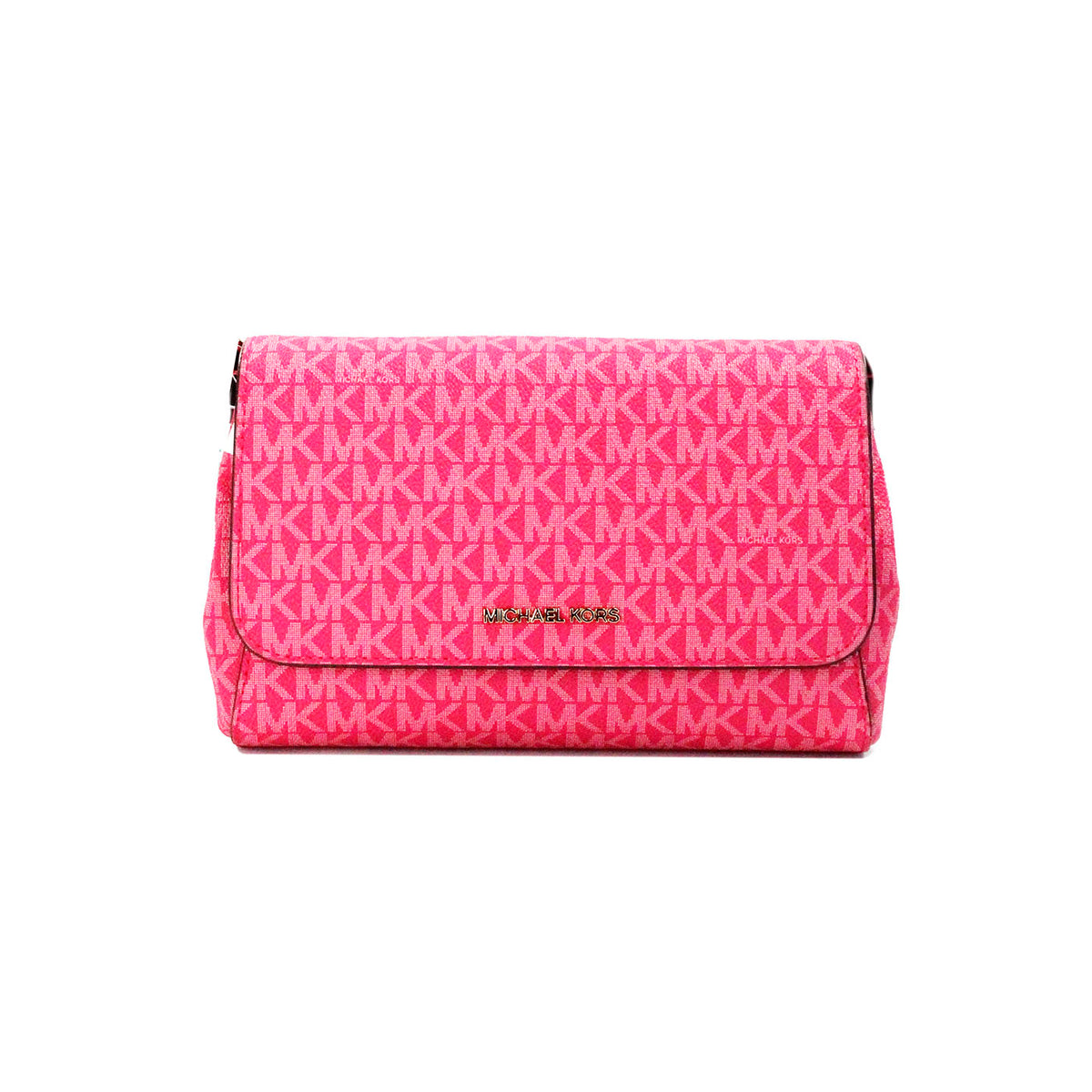 Michael Kors Jet Set Medium Electric Pink Convertible Pouchette Crossbody Bag -  Luxury Cross Body Bag for Women -  Michael Kors.