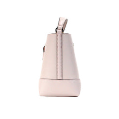 Michael Kors Mercer Small Powder Blush Pebble Leather Bucket Crossbody Bag Purse -  Luxury Cross Body Bag for Women -  Michael Kors.
