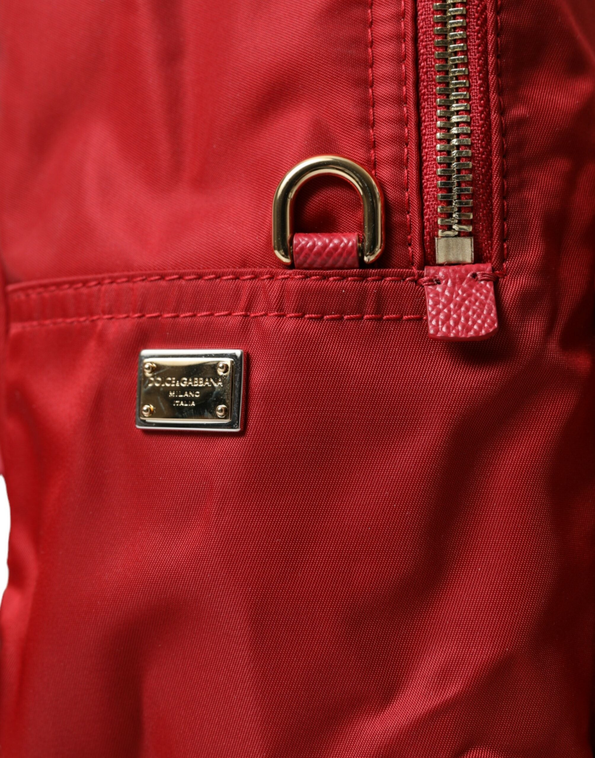 Dolce & Gabbana Red #DGFAMILY Embellished Backpack VULCANO Bag -  Luxury Handbags for Women -  Dolce & Gabbana.