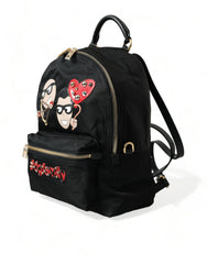 Dolce & Gabbana Black #DGFAMILY Embellished Backpack VULCANO Bag -  Luxury Handbags for Women -  Dolce & Gabbana.