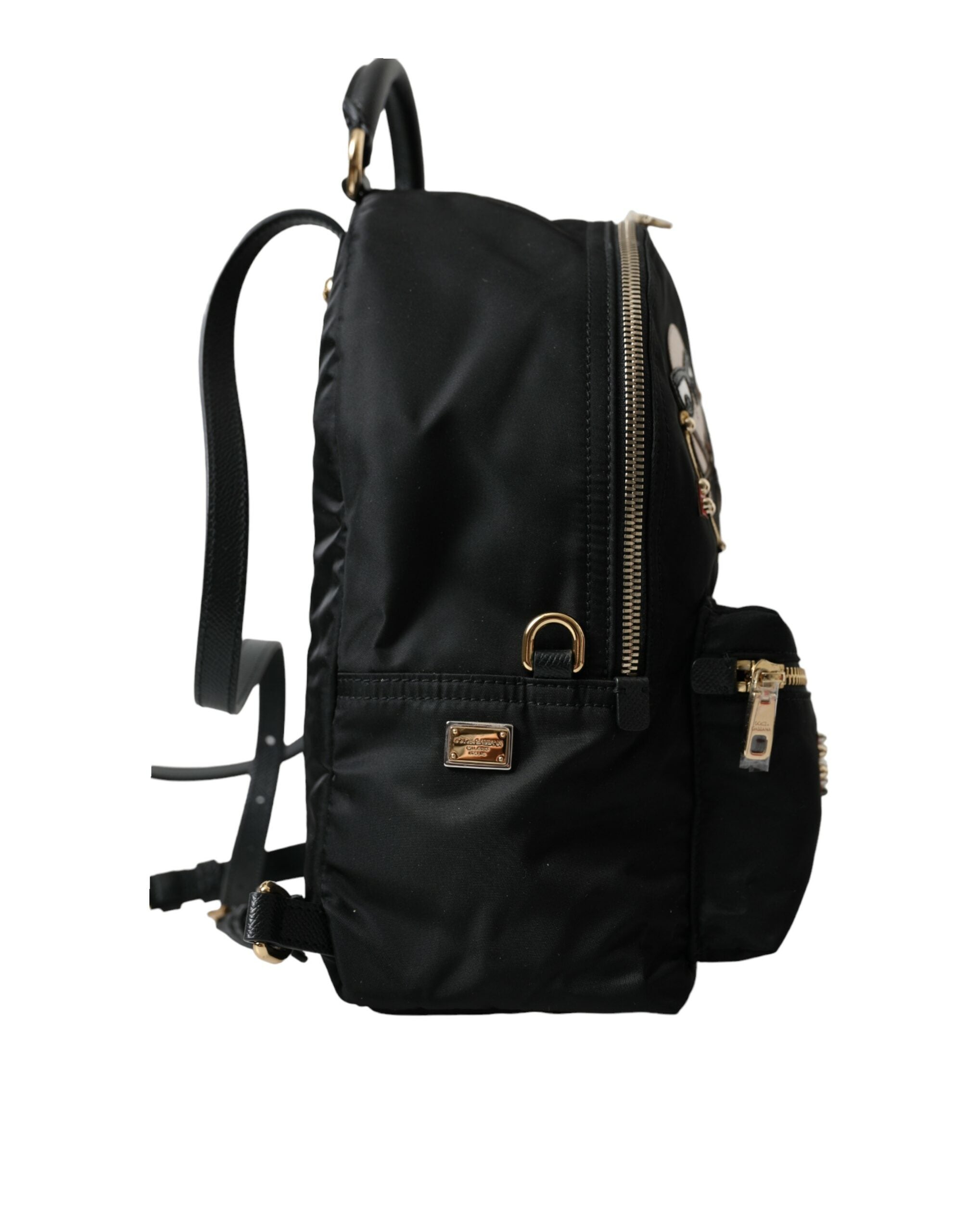 Dolce & Gabbana Black #DGFAMILY Embellished Backpack VULCANO Bag -  Luxury Handbags for Women -  Dolce & Gabbana.
