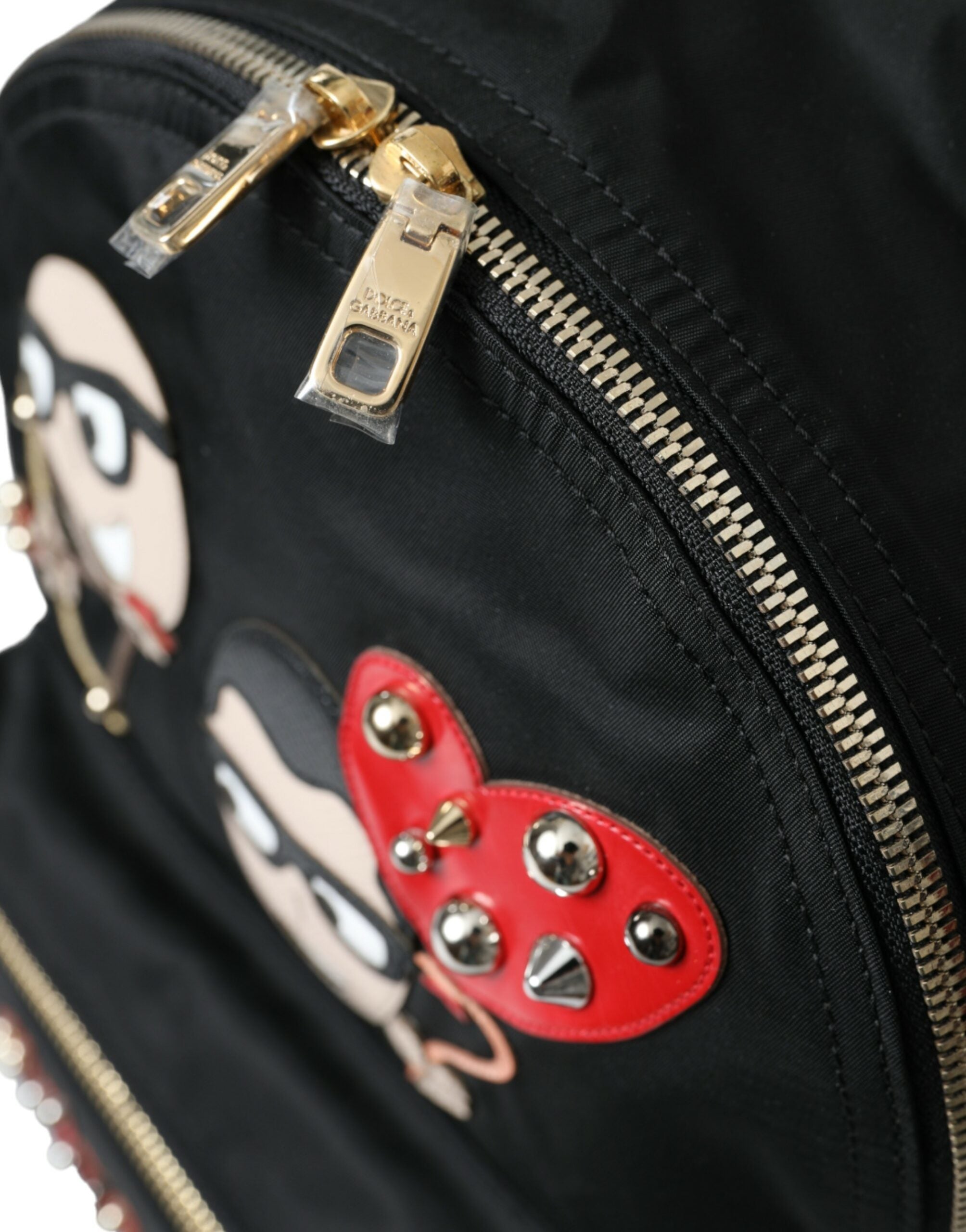 Dolce & Gabbana Black #DGFAMILY Embellished Backpack VULCANO Bag -  Luxury Handbags for Women -  Dolce & Gabbana.
