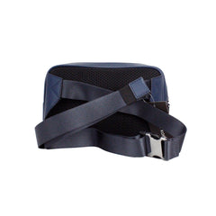 Michael Kors Cooper Small Navy Blue Smooth Leather Double Zip Belt Bag -  Luxury Belt Bag for Women -  Michael Kors.