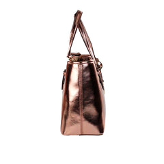 Michael Kors Jet Set Primrose Metallic XS Carryall Top Zip Tote Bag Purse -  Luxury Shopper Bag for Women -  Michael Kors.