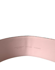 Dolce & Gabbana Multicolor Floral Jacquard Lurex Gold Buckle Belt -   -  Dolce & Gabbana.