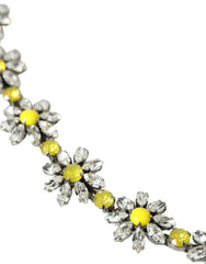 Dolce & Gabbana Black Daisy Crystal Dauphine Waist Belt -   -  Dolce & Gabbana.