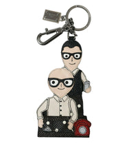 Dolce & Gabbana Leather Dominico Stefano #DGFAMILY Logo Badge Keychain -  Men´s Keychains -  Dolce & Gabbana.