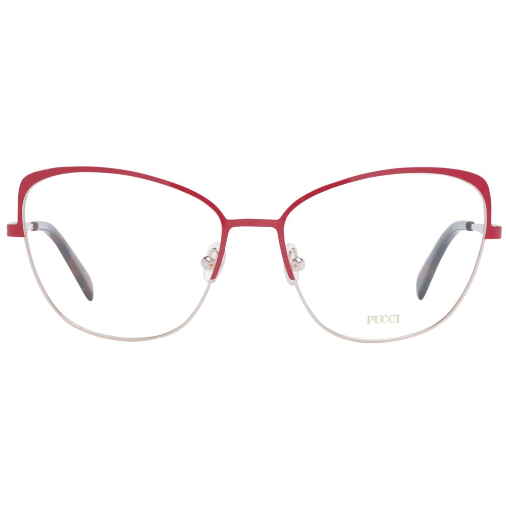 Emilio Pucci Red Women Glasses Frame -   -  Emilio Pucci.