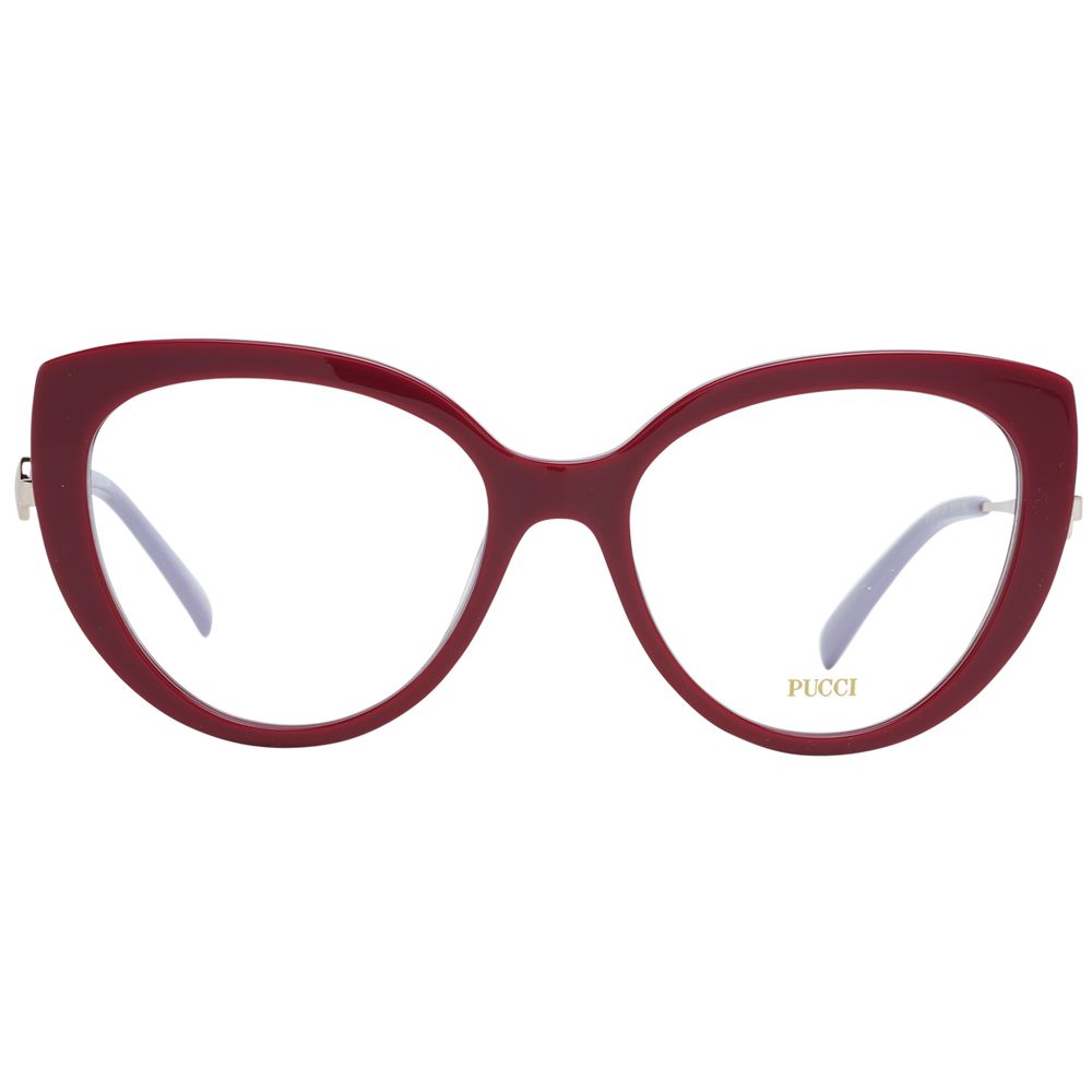 Emilio Pucci Red Women Glasses Frame -   -  Emilio Pucci.