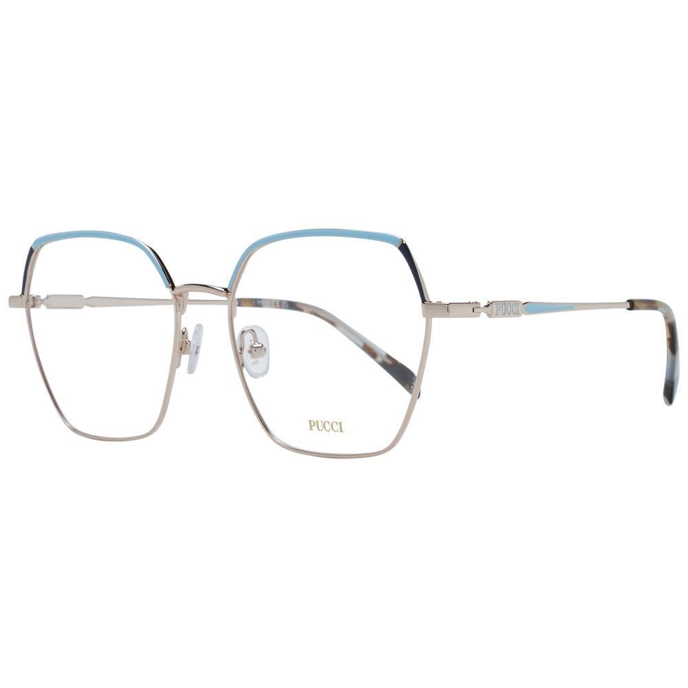 Emilio Pucci Gold Women Glasses Frame -   -  Emilio Pucci.