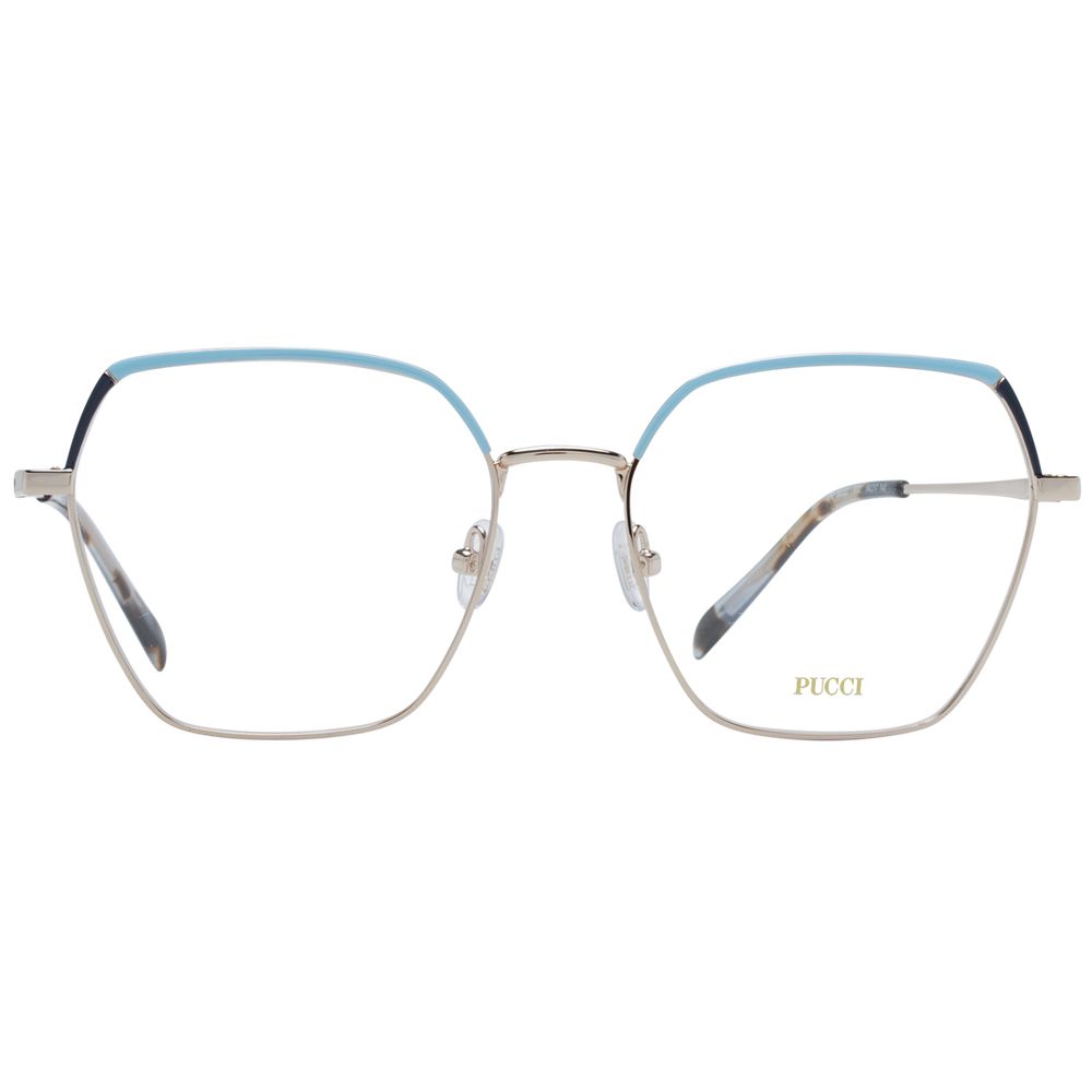 Emilio Pucci Gold Women Glasses Frame -   -  Emilio Pucci.