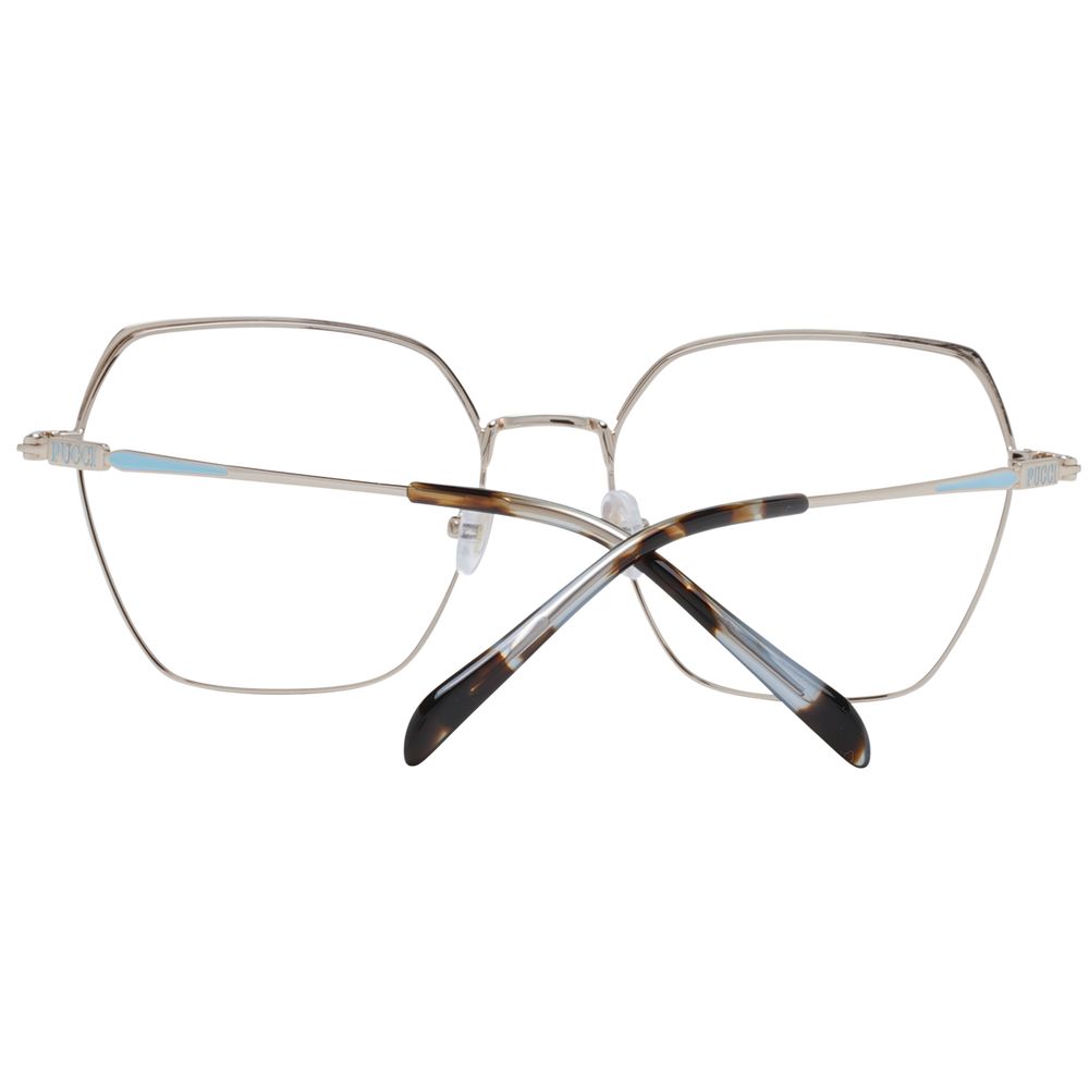 Emilio Pucci Gold Women Glasses Frame -   -  Emilio Pucci.