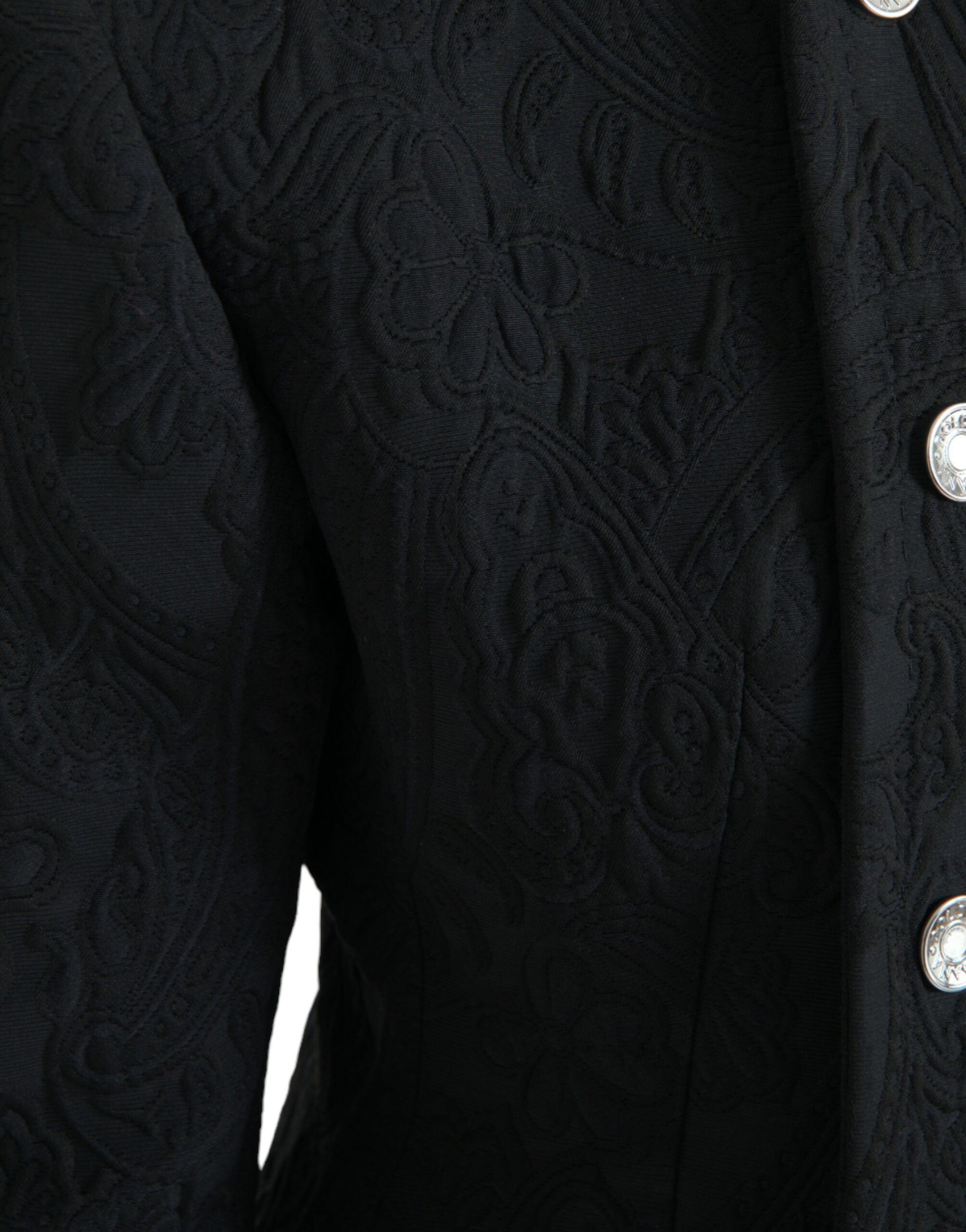 Dolce & Gabbana Black Double Breasted Blazer Coat Jacket -   -  Dolce & Gabbana.