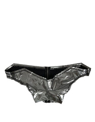 Dolce & Gabbana Silver Polyester Stretch Top -   -  Dolce & Gabbana.
