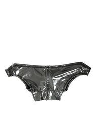 Dolce & Gabbana Silver Polyester Stretch Top -   -  Dolce & Gabbana.