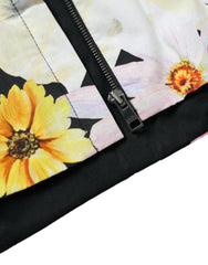 Dolce & Gabbana Multicolor Floral Sleeveless Bustier Crop Top -   -  Dolce & Gabbana.