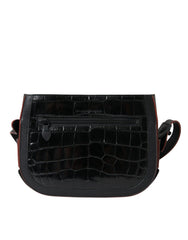 Balenciaga Black Exotic Leather Shoulder Crossbody Camera Bag -   -  Balenciaga.
