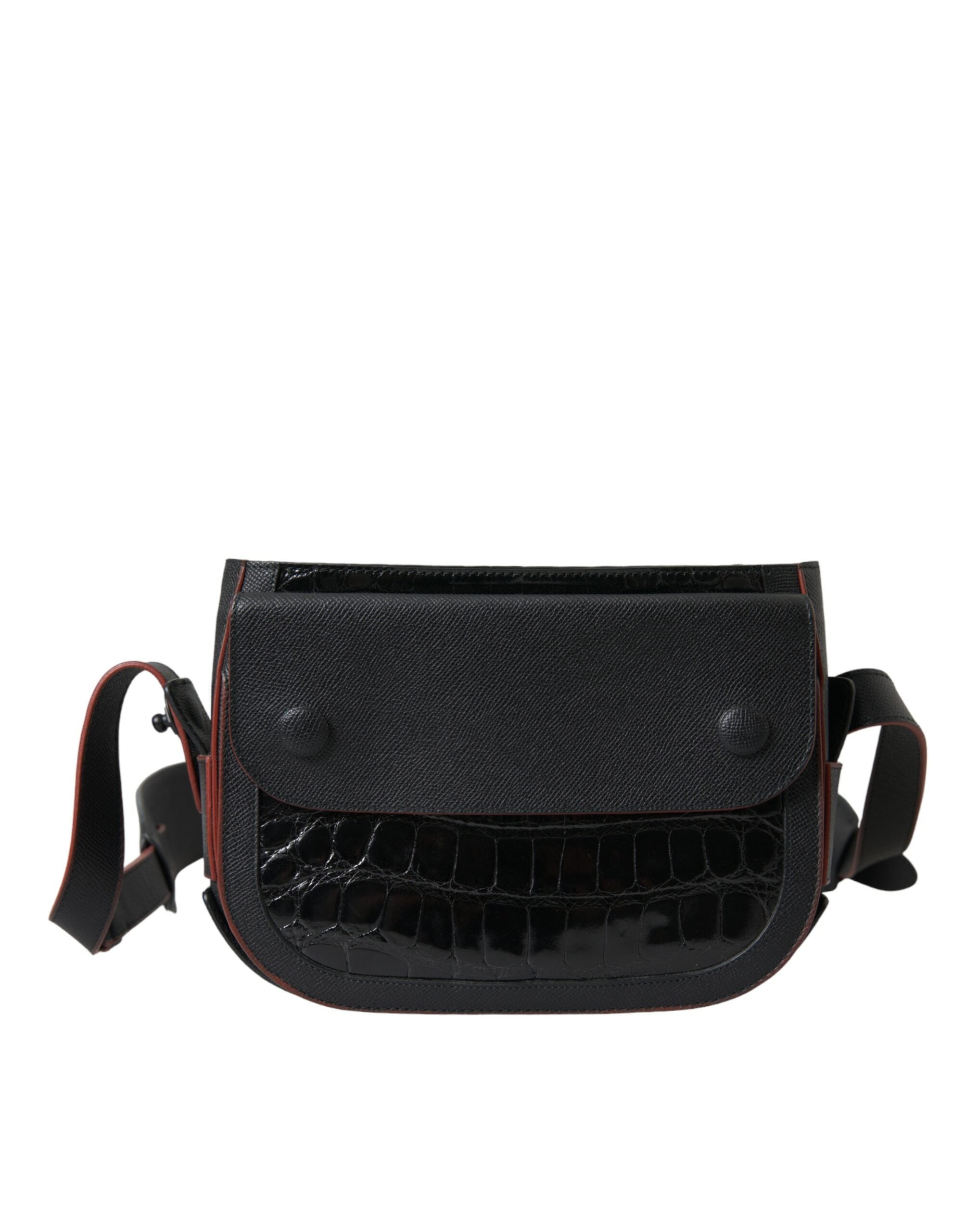 Balenciaga Black Exotic Leather Shoulder Crossbody Camera Bag -   -  Balenciaga.