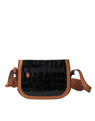 Balenciaga Black Brown Exotic Skin Leather Shoulder Camera Purse Bag -  Luxury Shoulder Bag for Women -  Balenciaga.
