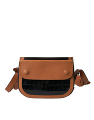 Balenciaga Black Brown Exotic Skin Leather Shoulder Camera Purse Bag -  Luxury Shoulder Bag for Women -  Balenciaga.