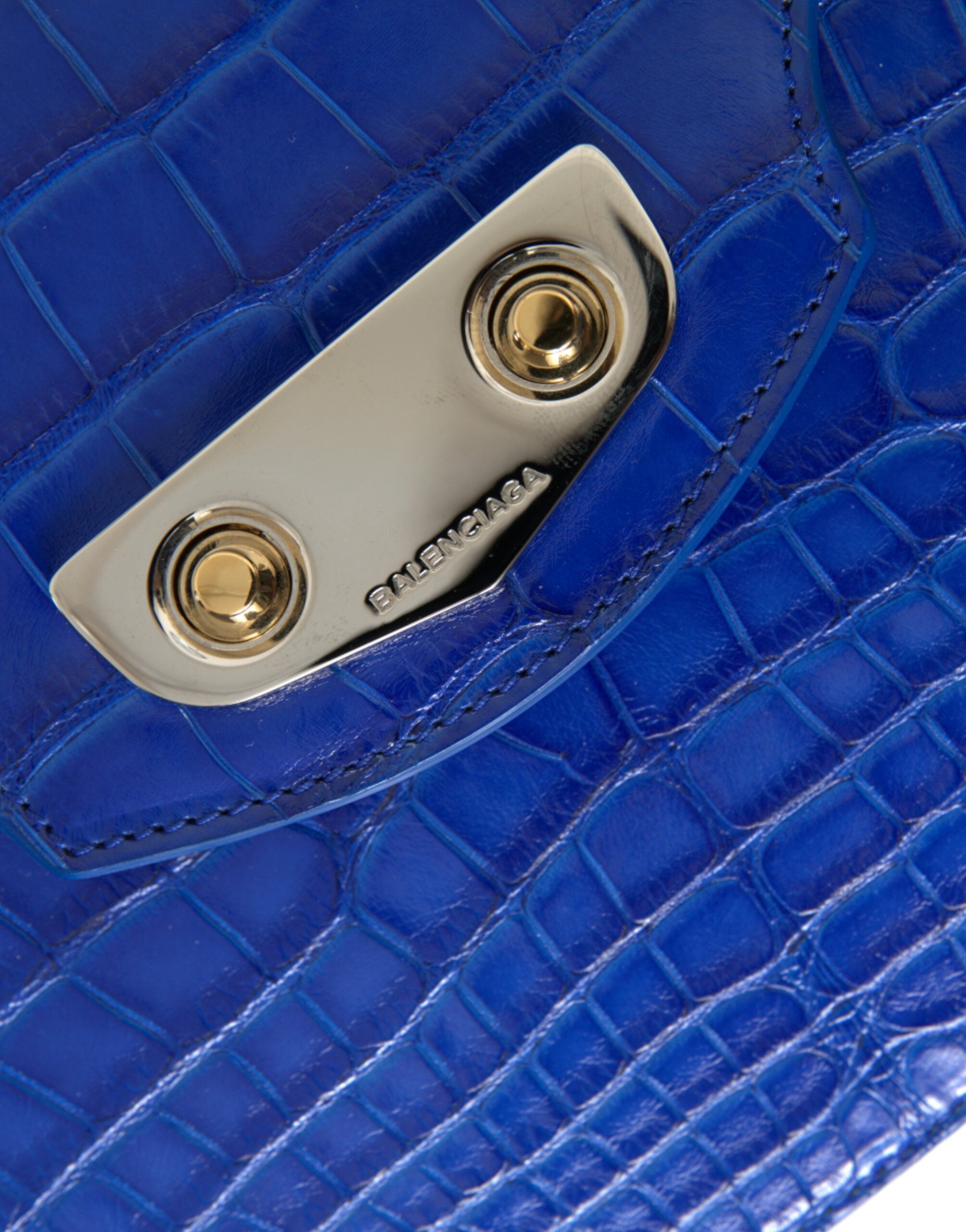 Balenciaga Blue Exotic Leather Neo Classic Small Shoulder Bag -  Luxury Shoulder Bag for Women -  Balenciaga.
