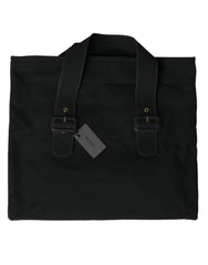 Miu Miu Black Canvas Denim Logo Shoulder Tote Shopping Bag -  Luxury Shopper Bag for Women -  Miu Miu.