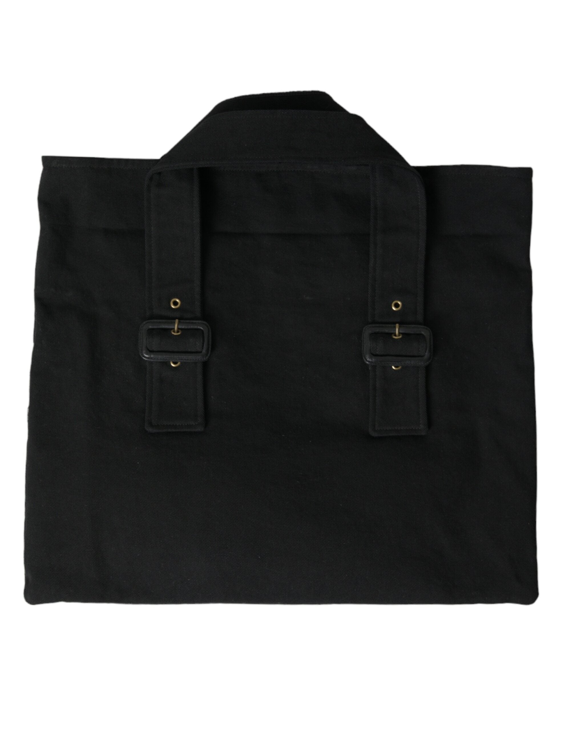 Miu Miu Black Canvas Denim Logo Shoulder Tote Shopping Bag -  Luxury Shopper Bag for Women -  Miu Miu.